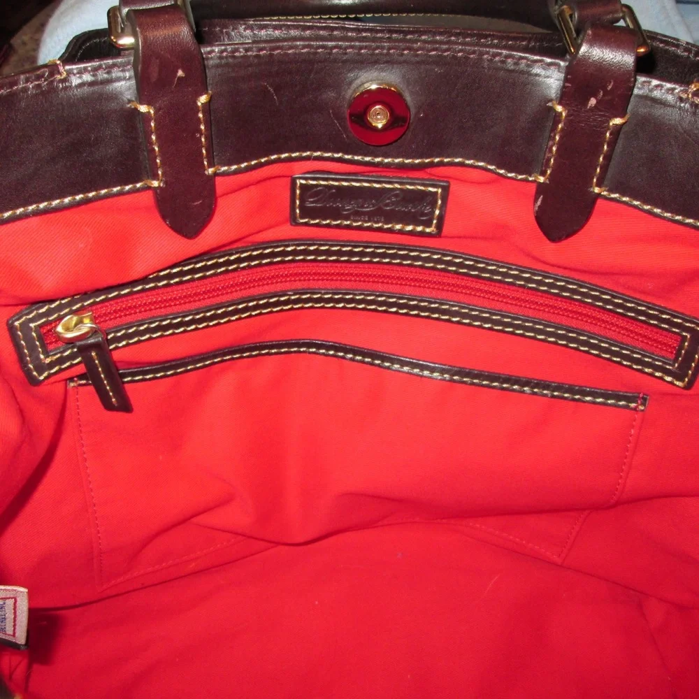 Dooney & Bourke Bordeaux Croc-Embossed Tote - Picture 12 of 14